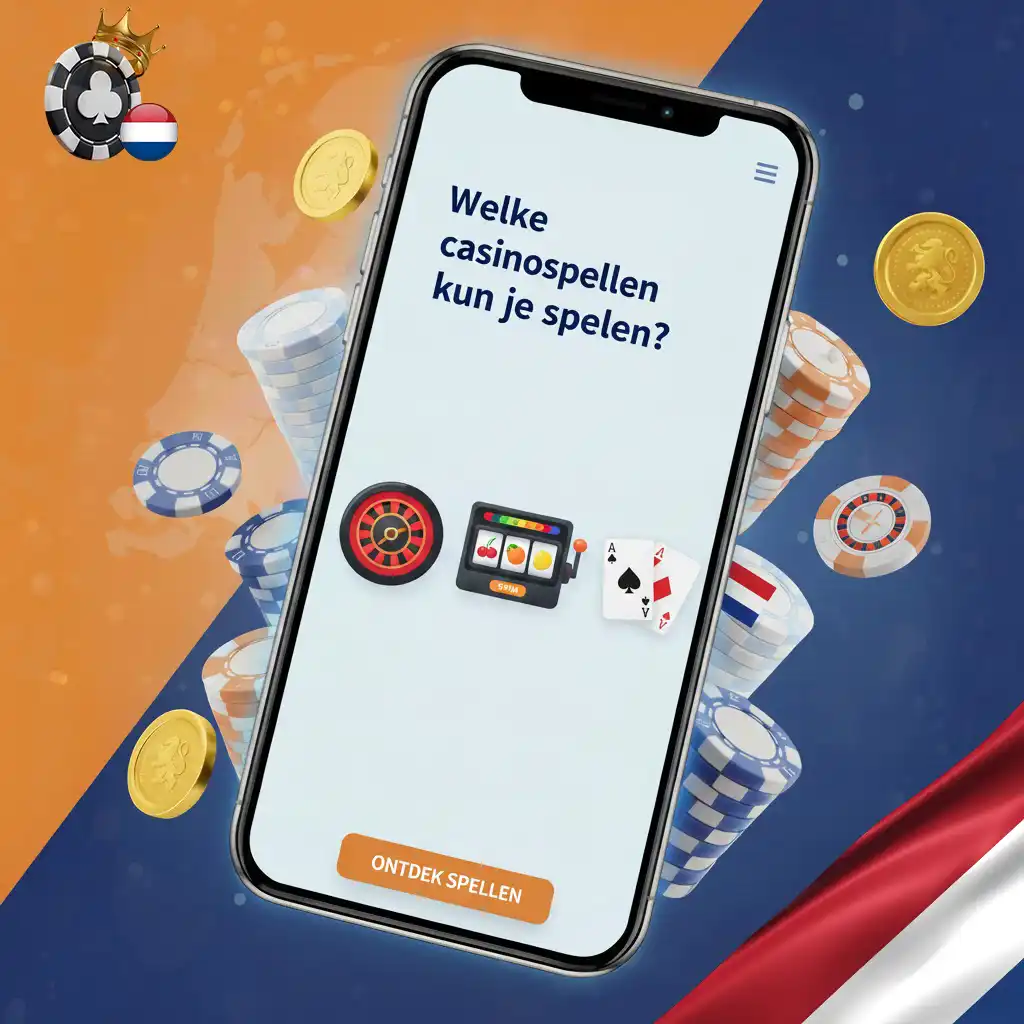 Overzicht van casinospellen die je online kunt spelen